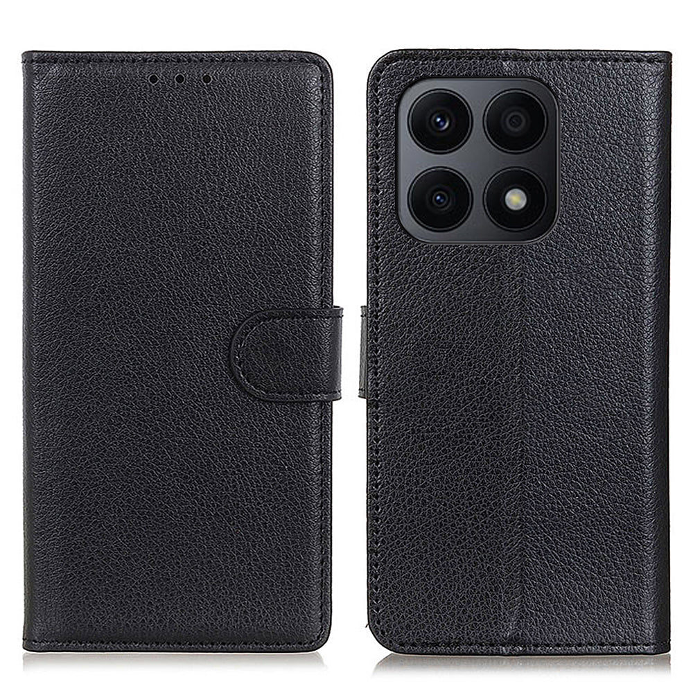 For Honor X8a 4G Classic Litchi Texture Leather Flip Phone Case Stand Wallet Function Cell Phone Cover For Honor X8a 4G Classic Litchi Texture Leather Flip Phone Case Stand Wallet Function Cell Phone Cover